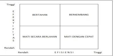 Gambar 1  Matriks efektifitas/efisiensi 