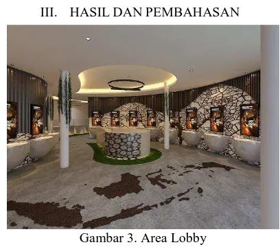 Gambar 3. Area Lobby  