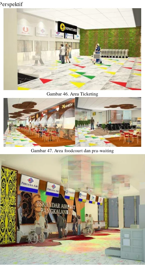 Gambar 46. Area Ticketing 