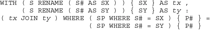 Figure 1, for example, the spw tuple for supplier S1 and part P1 has S# 