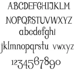 Gambar III.8 Jenis huruf pada body text                                                                        
