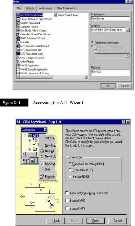 Figure 3 –2 Creating a DLL server