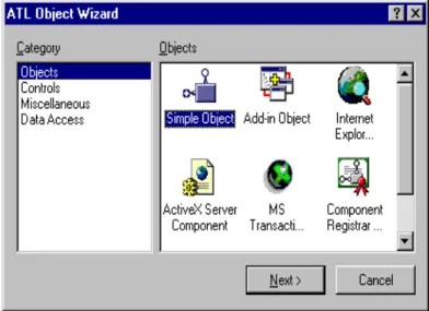 Figure 3 –4 Adding a new object