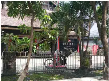 Gambar 5 Area Eksisting Utara Tapak  