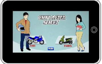 Gambar 2. Sketsa awal dalam game 