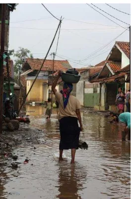 Gambar 1.1 Banjir di Cieunteung 