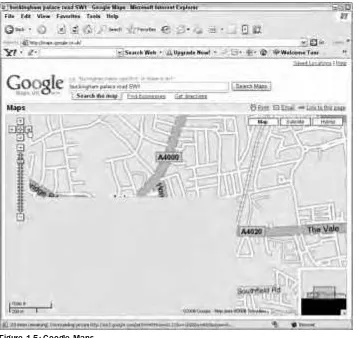 Figure 1-5: Google Maps.