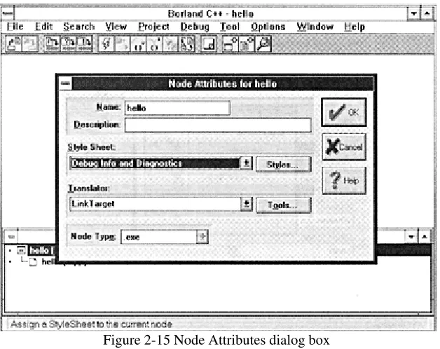 Figure 2-15 Node Attributes dialog box