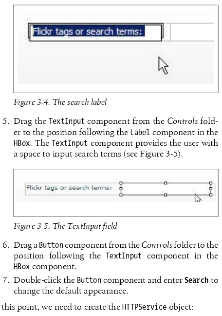 Figure 3-4. The search label