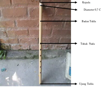 Gambar 1 : Bagian-bagian Tulila 