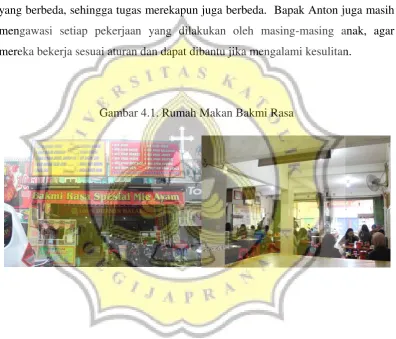 Gambar 4.1. Rumah Makan Bakmi Rasa 