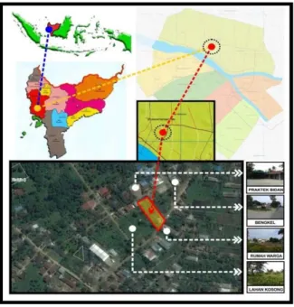 Gambar 1: Lokasi Perancangan Rumah Sakit Ibu dan Anak di Kota Pontianak 