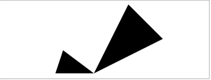 Figure B-1. A pair of triangles with a mathematical relationship