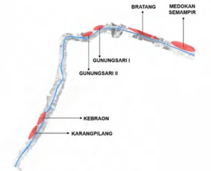 Gambar 2.7 Lokasi Kawasan Kampung Strenkali Surabaya (Some, 2010) 2.3 Superimposisi Dalam Disjungsi Arsitektur
