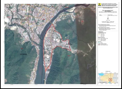 Gambar  1.  Hasil  Delineasi  Kawasan  Permukiman  Kumuh  di  Kelurahan  Talumolo  Kec