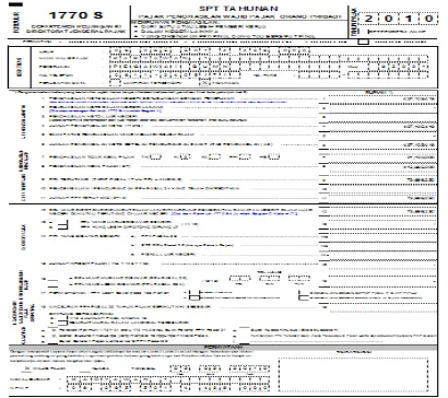 Gambar IV.6 Aplikasi pajak 1770 S Excel 