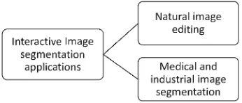 Fig. 2.5 Application-driven interactive imagesegmentation algorithms