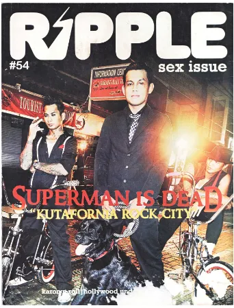 Gambar 4.2.1 Cover majalah Ripple edisi #54 