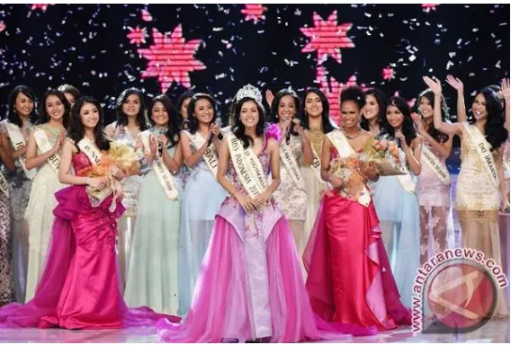 Gambar 1.2. Finalis Miss Indonesia 2015 