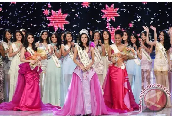 Gambar 1.2. Finalis Miss Indonesia 2015 
