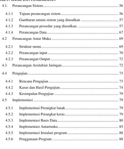 Gambaran umum sistem yang diusulkan ........................................ 57 