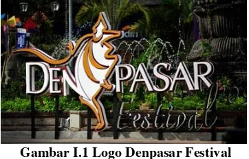 Gambar I.1 Logo Denpasar Festival 