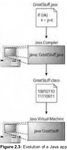 Figure 2.3: Evolution of a Java application