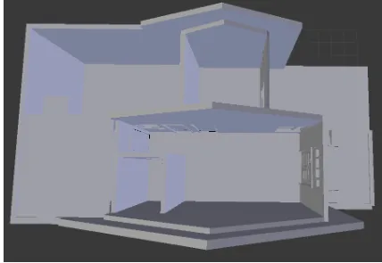 Gambar 3.21 Model Dinding 