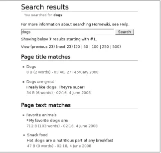 Figure 2-2. A search results page