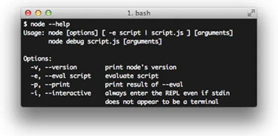 Figure 1.4. Running Node.js from your terminal