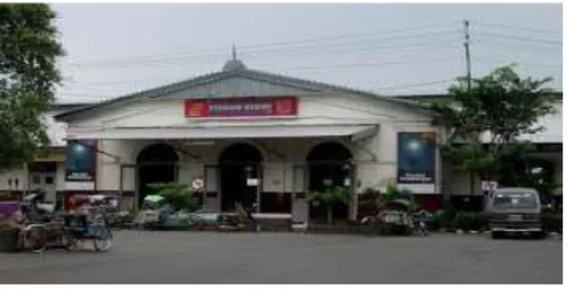 Gambar 1. Stasiun Kediri 2008 