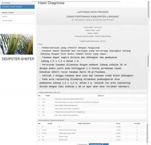 Gambar IV.2 Halaman Konsultasi  3.   Halaman Hasil Diagnosa 