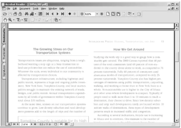 Figure 1-2. Viewing a PDF document through Acrobat Reader running as a separate application