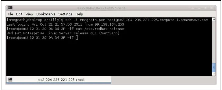 Figure 1-9. SSH to new demo1 instance
