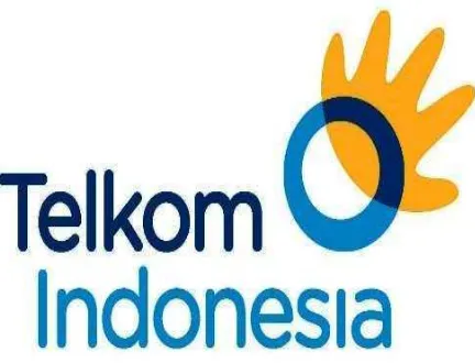 Gambar 1.1  Logo PT Telekomunikasi Tbk 