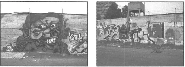 Gambar 1.1. Contoh graffiti ilegal di Surabaya 