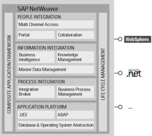 Figure 3-2: SAP NetWeaver capabilities.