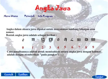 Gambar 3 Form keterangan sandhangan 
