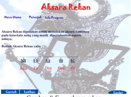Gambar 6  Form aksara murda 
