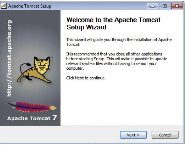 Figure 1-3. Tomcat Windows Service installer 