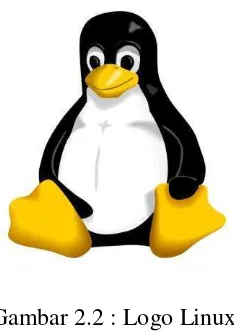 Gambar 2.2 : Logo Linux 