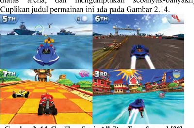 Gambar 2. 14. Cuplikan Sonic All-Star Transformed [20]  d.  Brothers: The Tale of Two Sons 