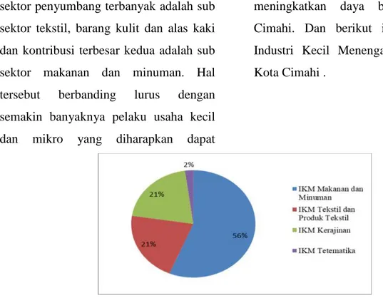 Tabel 2. Jumlah IKM Makanan dan Minuman dan IKM Produk Aneka Keripik Tahun 2017 Kecamatan