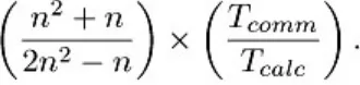 Figure 8.6: The matrix-vector multiply program, manager code.