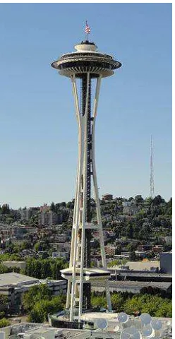 Gambar 3.1 Space Needle Seattle 