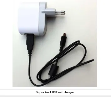 Figure 2—A USB wall charger