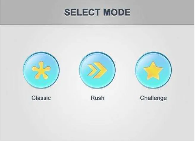 Gambar III.2 Interface Select Mode word race 
