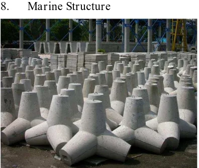 Gambar 8. Contoh Produk Beton Pracetak  Marine 
