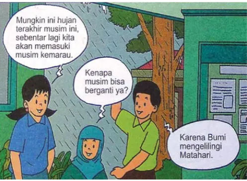 Figure 1: Example of Gender Bias in Kindergarten TextbookIn this kindergarten (TK) textbook only male characters are shown.