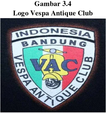Gambar 3.4 Logo Vespa Antique Club  